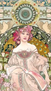 Virgo Mucha RP 169x300 - New Moon in Virgo