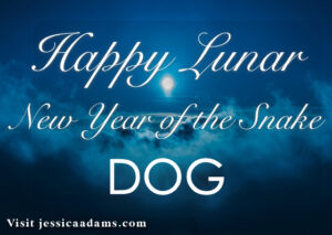 Astrology eCard Dog Lunar New Year 2025 300x213 - Pisces