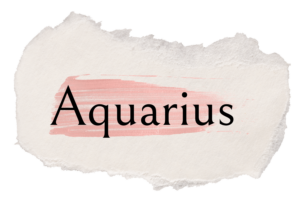 Aquarius Typography 300x200 - New Moons, Full Moons and You