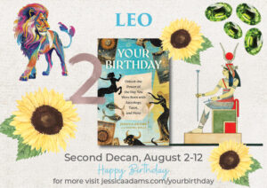 Leo Second Decan 300x212 - The Astrology and Tarot Birthday Book and Decans