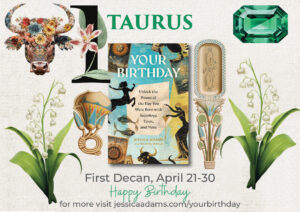 01612 Taurus First Decan 300x212 - The Astrology and Tarot Birthday Book and Decans