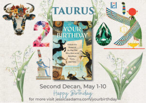 01612 Taurus Second Decan 300x212 - The Astrology and Tarot Birthday Book and Decans