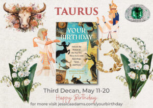 01612 Taurus Third Decan 300x212 - The Astrology and Tarot Birthday Book and Decans