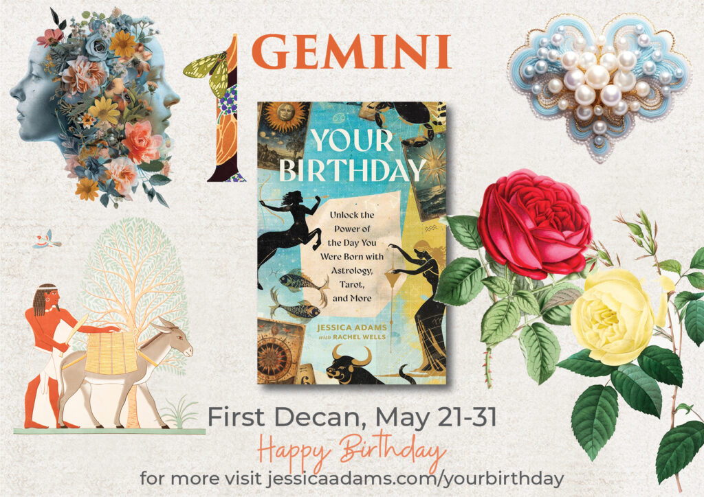 The Astrology and Tarot Birthday Book and Decans • Jessica Adams ...