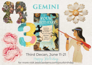 01613 Gemini Third Decan 300x212 - The Astrology and Tarot Birthday Book and Decans