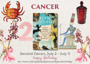 01620 CANCER Second Decan 300x212 - The Astrology and Tarot Birthday Book and Decans