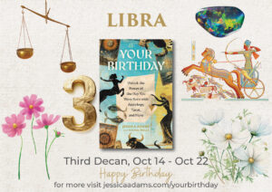 01624 LIBRA THIRD Decan 300x212 - The Astrology and Tarot Birthday Book and Decans