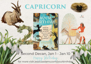 01629 CAPRICORN SECOND 300x212 - The Astrology and Tarot Birthday Book and Decans