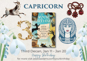 01629 CAPRICORN THIRD 300x212 - The Astrology and Tarot Birthday Book and Decans