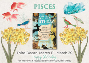 01633 PISCES THIRD 300x212 - The Astrology and Tarot Birthday Book and Decans