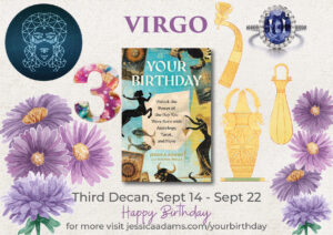 01637 VIRGO THIRD 300x212 - The Astrology and Tarot Birthday Book and Decans