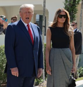 Melania and Donald Happy Shutterstock 284x300 - Donald, Melania and Psychic Astrology