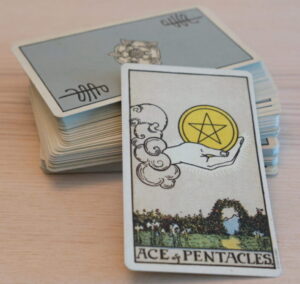 Tarot Deck Ace of Pentacles scaled 1 e1725767489204 300x284 - Astrology